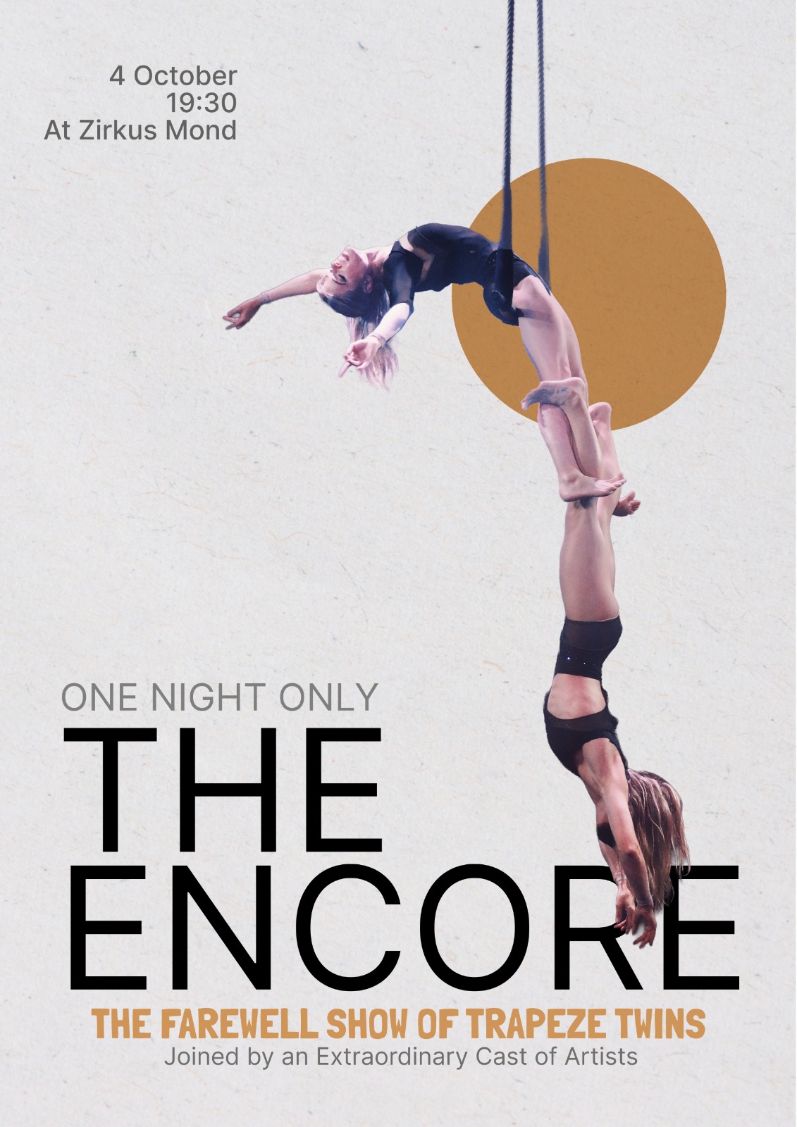 The Encore Show – Farewell of the Trapeze Twins